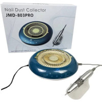 Фрезер для манікюру з витяжкою 2в1 35000 об 60W JMD-803 PRO Синій